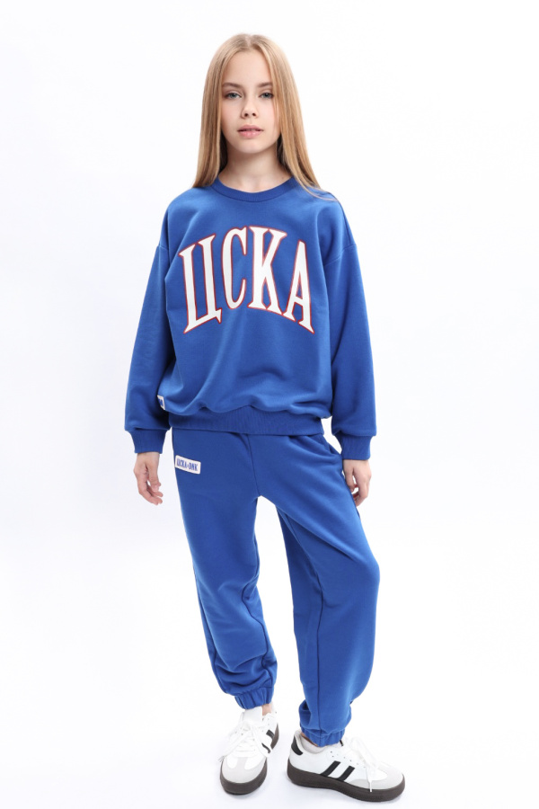 Свитшот ЦСКА синий