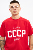Футболка с принтом красная