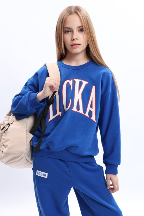 Свитшот ЦСКА синий