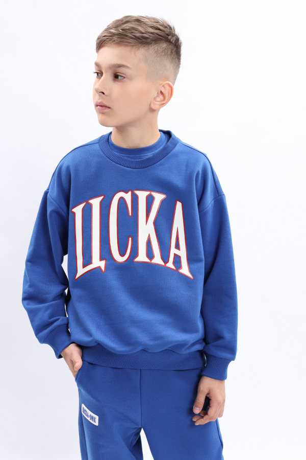 Свитшот ЦСКА синий